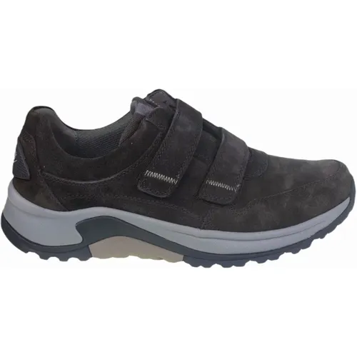 Braune Walking Klettverschluss Schuhe Rollingsoft - Gabor - Modalova