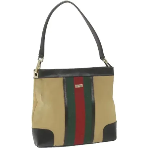 Pre-owned Canvas gucci-bags , female, Sizes: ONE SIZE - Gucci Vintage - Modalova