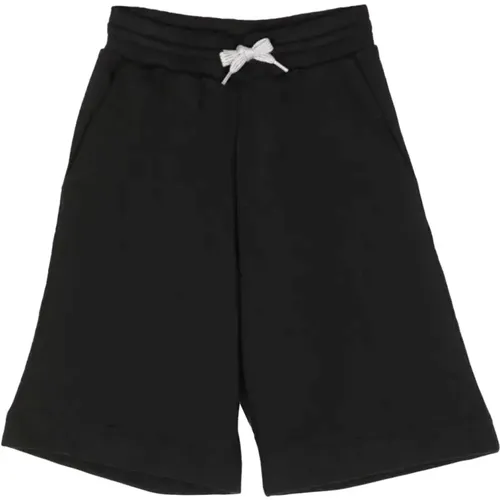 Logo Fleece Bermuda Shorts für Kinder - Fendi - Modalova