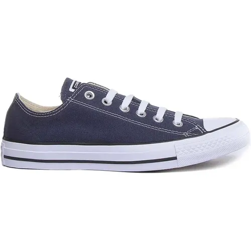 Low Top Navy Trainer Unisex , male, Sizes: 2 1/2 UK, 6 UK, 5 1/2 UK, 3 UK, 5 UK, 7 UK, 10 1/2 UK, 8 1/2 UK, 7 1/2 UK, 8 UK, 3 1/2 UK, 4 UK, 11 UK, 2 U - Converse - Modalova