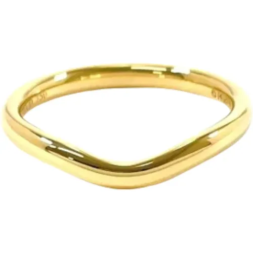 Pre-owned Gold rings , female, Sizes: ONE SIZE - Tiffany & Co. Pre-owned - Modalova