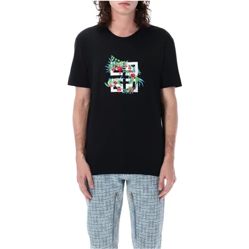 Crew-neck Slim Fit T-shirt , male, Sizes: 2XL - Givenchy - Modalova