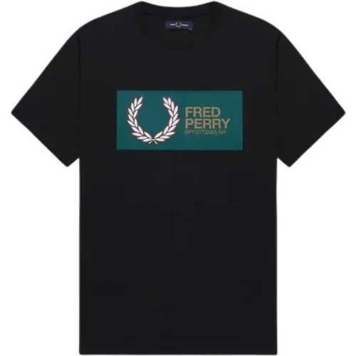 Sportswear Logo T-Shirt , male, Sizes: S - Fred Perry - Modalova