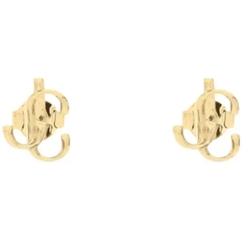 Gold-tone Brass Earrings , female, Sizes: ONE SIZE - Jimmy Choo - Modalova