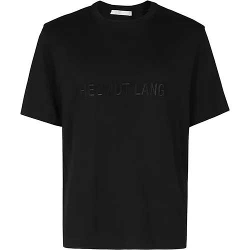 Logo Tee Shirt , male, Sizes: S, M - Helmut Lang - Modalova