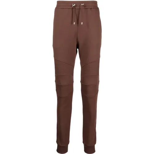 Stylish Slim Fit Sweatpants , male, Sizes: M, L, XL - Balmain - Modalova