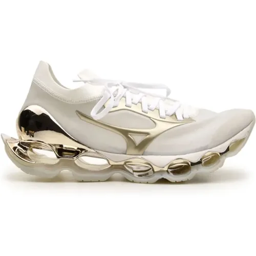 Silver Sneakers Prophecy Sorayama Style , male, Sizes: 4 UK - Mizuno - Modalova