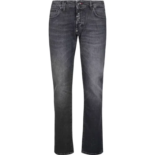 Super Straight Jeans , male, Sizes: W33, W31 - Philipp Plein - Modalova