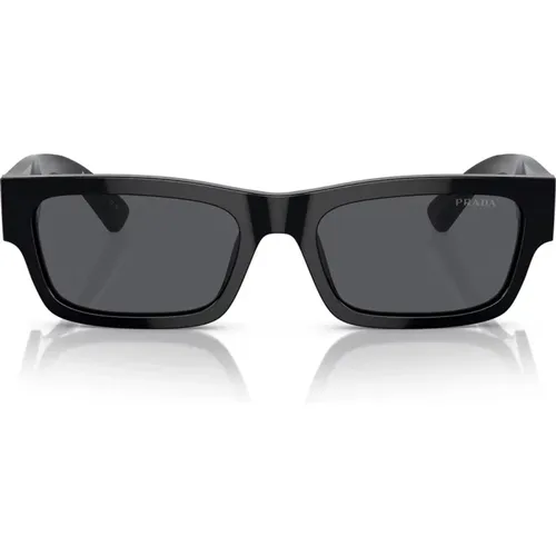 Mens Sunglasses Pra03S 16K07T , male, Sizes: 56 MM - Prada - Modalova