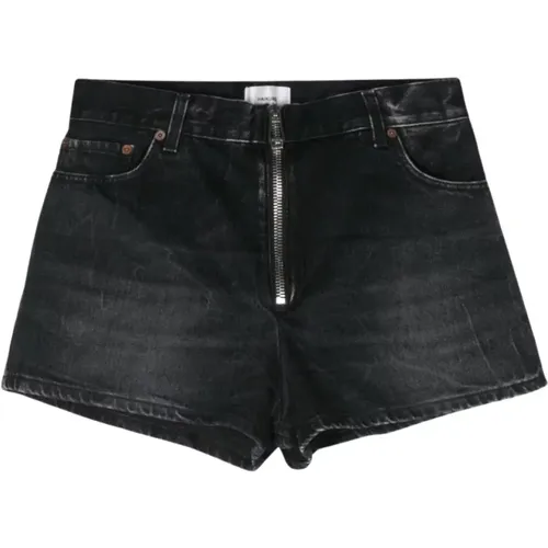 Denim Zip Shorts for Women , female, Sizes: W27, W26 - Haikure - Modalova