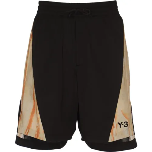 Rust Dye Shorts , male, Sizes: S - Y-3 - Modalova