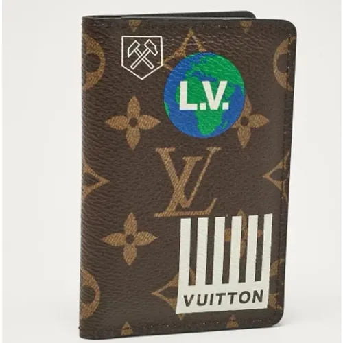 Pre-owned Canvas wallets , male, Sizes: ONE SIZE - Louis Vuitton Vintage - Modalova