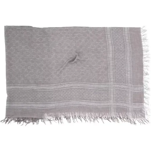 Pre-owned Wool scarves , male, Sizes: ONE SIZE - Gucci Vintage - Modalova