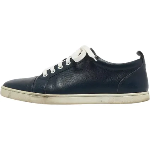 Pre-owned Leather sneakers , male, Sizes: 7 UK - Christian Louboutin Pre-owned - Modalova