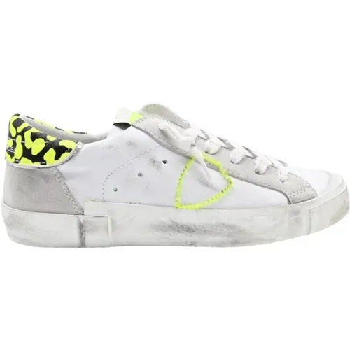 Neon Pop Low Top Sneakers - Philippe Model - Modalova