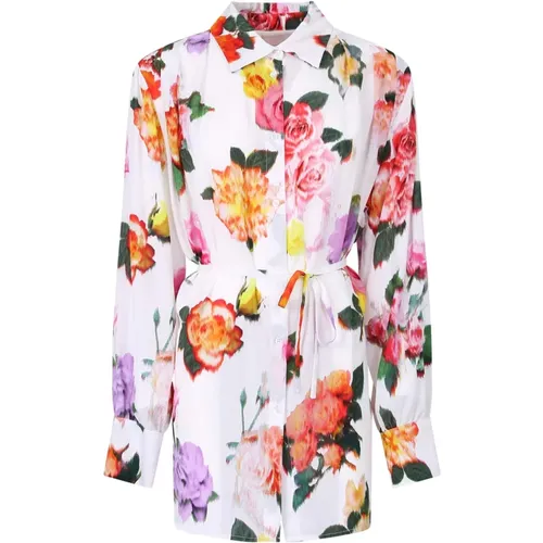 Printed shirt , female, Sizes: 2XS - Msgm - Modalova