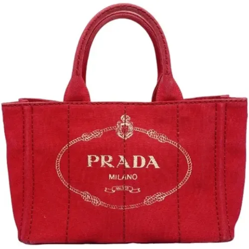 Pre-owned Leather prada-bags , female, Sizes: ONE SIZE - Prada Vintage - Modalova