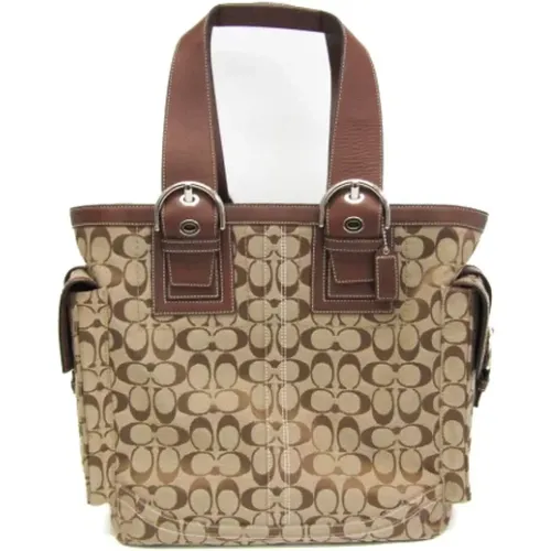 Pre-owned Canvas totes , female, Sizes: ONE SIZE - Coach Pre-owned - Modalova