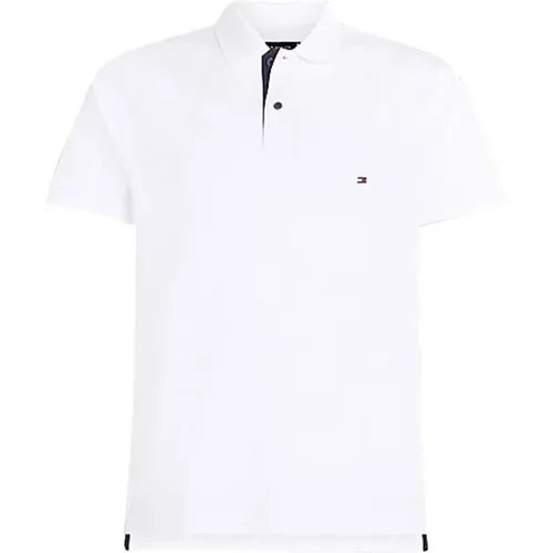 Monotype Weiße Polo Shirt , Herren, Größe: 2XL - Tommy Hilfiger - Modalova