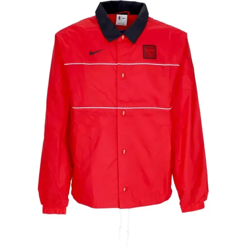 Chicago Bulls Leichte Jacke , Herren, Größe: S - Nike - Modalova