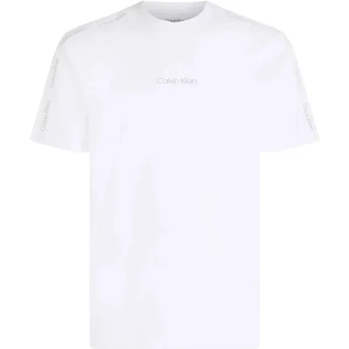 Men's T-Shirt Spring/Summer Collection , male, Sizes: S, M, L, 2XL, XL - Calvin Klein - Modalova