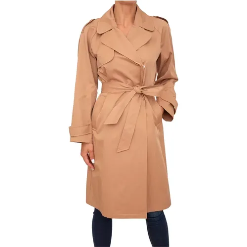 Belted Coats , female, Sizes: XL - Marella - Modalova