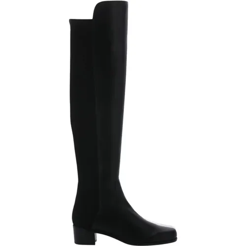Leather Over-Knee Boots , female, Sizes: 3 UK, 4 1/2 UK, 4 UK - Stuart Weitzman - Modalova