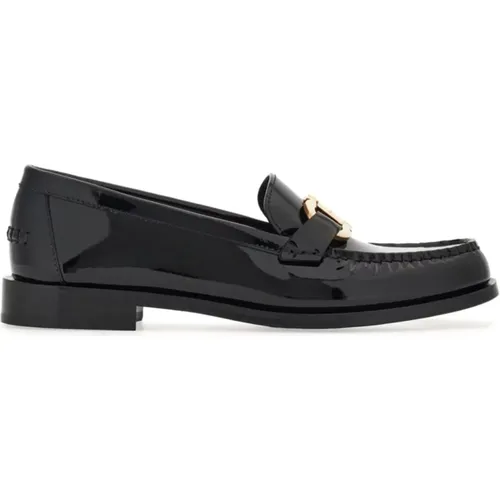 Flat Shoes with Gancini Buckle , female, Sizes: 3 UK, 3 1/2 UK, 4 UK, 1 UK, 2 UK - Salvatore Ferragamo - Modalova