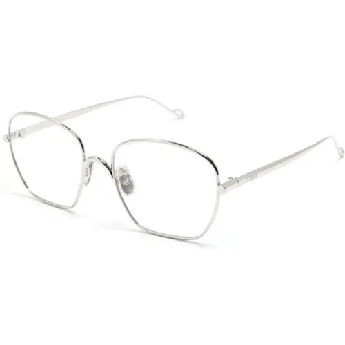 Graue Optische Brille Stilvoll und vielseitig , Damen, Größe: 55 MM - Loewe - Modalova