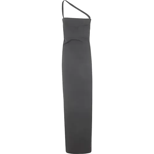 Ella Langes Bleistiftkleid mit Diagonalem Riemen - Ann Demeulemeester - Modalova