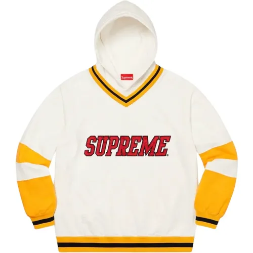 Limitierte Auflage Hockey Kapuzenpullover Weiß , Herren, Größe: M - Supreme - Modalova