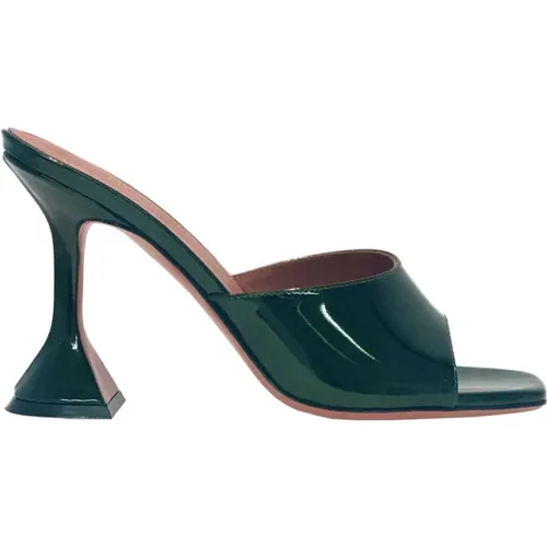 Mirror Mules , female, Sizes: 4 1/2 UK, 4 UK, 3 UK, 5 UK, 6 UK, 7 UK, 3 1/2 UK, 6 1/2 UK, 5 1/2 UK - Amina Muaddi - Modalova