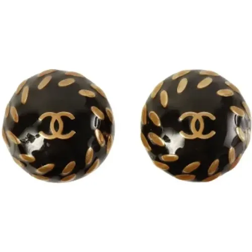 Pre-owned Fabric earrings , female, Sizes: ONE SIZE - Chanel Vintage - Modalova