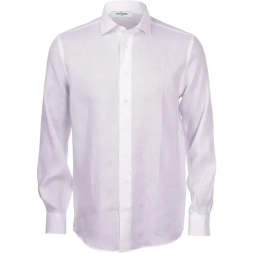 Basic Shirt , male, Sizes: 2XL, 3XL - Gran Sasso - Modalova
