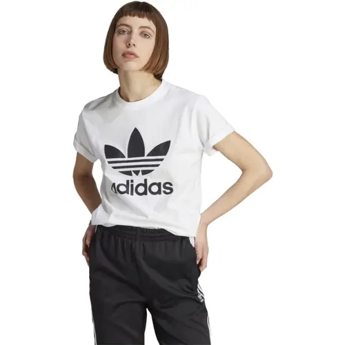 Trefoil Logo T-Shirt Adidas - Adidas - Modalova