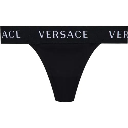 String mit Logo Versace - Versace - Modalova