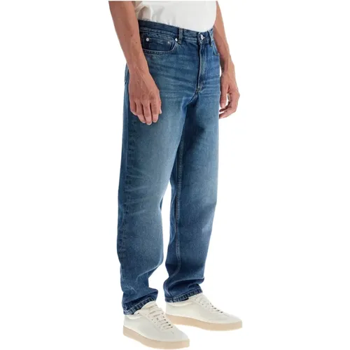 Klassische Straight Leg Jeans , Herren, Größe: W34 - A.P.C. - Modalova