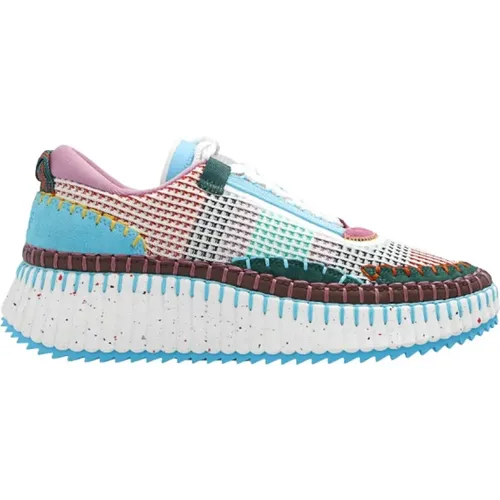 Nama Bunteama Sneaker - Recycled Material , female, Sizes: 2 UK, 3 UK - Chloé - Modalova