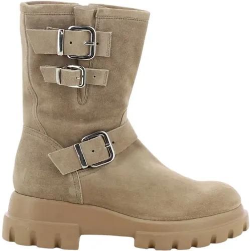 Chunky Biker Stiefeletten AGL - AGL - Modalova