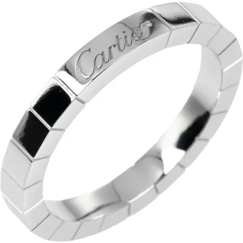 Pre-owned Metal rings , female, Sizes: ONE SIZE - Cartier Vintage - Modalova