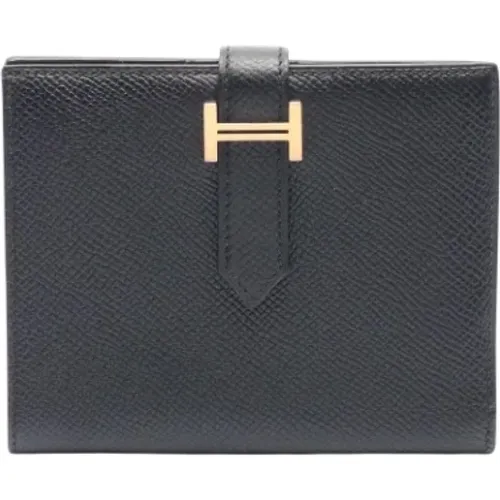 Pre-owned Leather wallets , female, Sizes: ONE SIZE - Hermès Vintage - Modalova