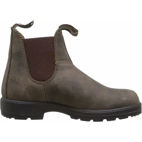 Herren Nubukleder Stiefel , Herren, Größe: 42 EU - Blundstone - Modalova