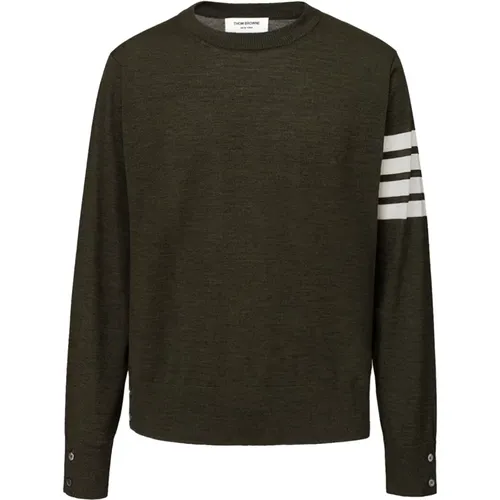 Crew Neck Sweater , male, Sizes: 2XS, XL - Thom Browne - Modalova