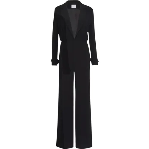 Tiefer V-Ausschnitt Jumpsuit mit Palazzo , Damen, Größe: XS - MVP wardrobe - Modalova