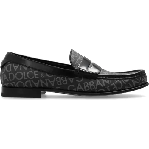 Shoes type loafers , male, Sizes: 9 UK, 8 UK, 7 UK, 6 UK, 10 UK, 9 1/2 UK - Dolce & Gabbana - Modalova