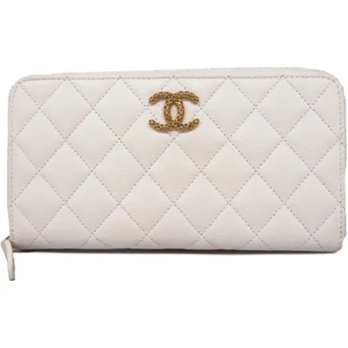 Pre-owned Leather wallets , female, Sizes: ONE SIZE - Chanel Vintage - Modalova