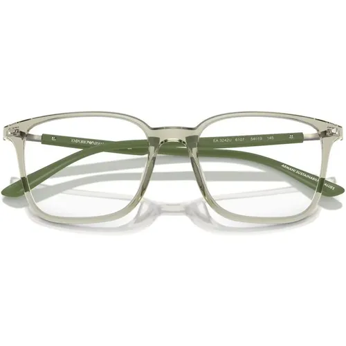 Transparent Eyewear Frames , unisex, Sizes: 54 MM - Emporio Armani - Modalova