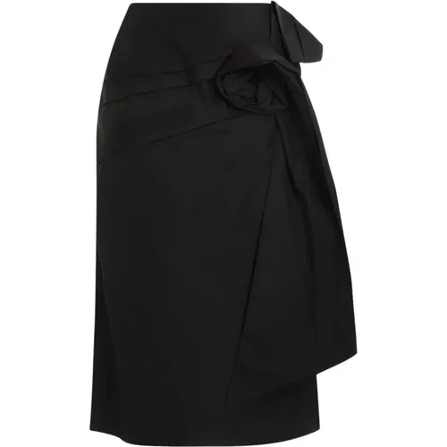Rose Pencil Skirt , female, Sizes: 2XS, XS - Simone Rocha - Modalova
