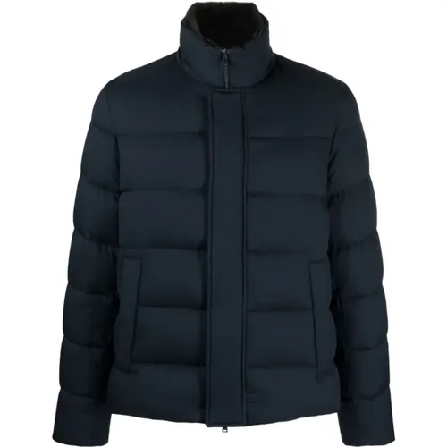 Blaue Wintermäntel , Herren, Größe: 2XL - Herno - Modalova