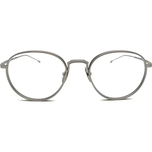 Graue Optische Brillen für Männer , Herren, Größe: 52 MM - Thom Browne - Modalova